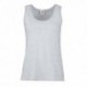 T-shirt Valueweight Vest Lady-fit 165g - 100% Algodão