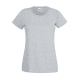 T-shirt Valueweight T Lady-fit 165g - 100% Algodão