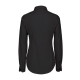 Camisa Manga Comprida B&C Black Tie Senhora - 97% Algodão escovado / 3% Elastano - Popeline